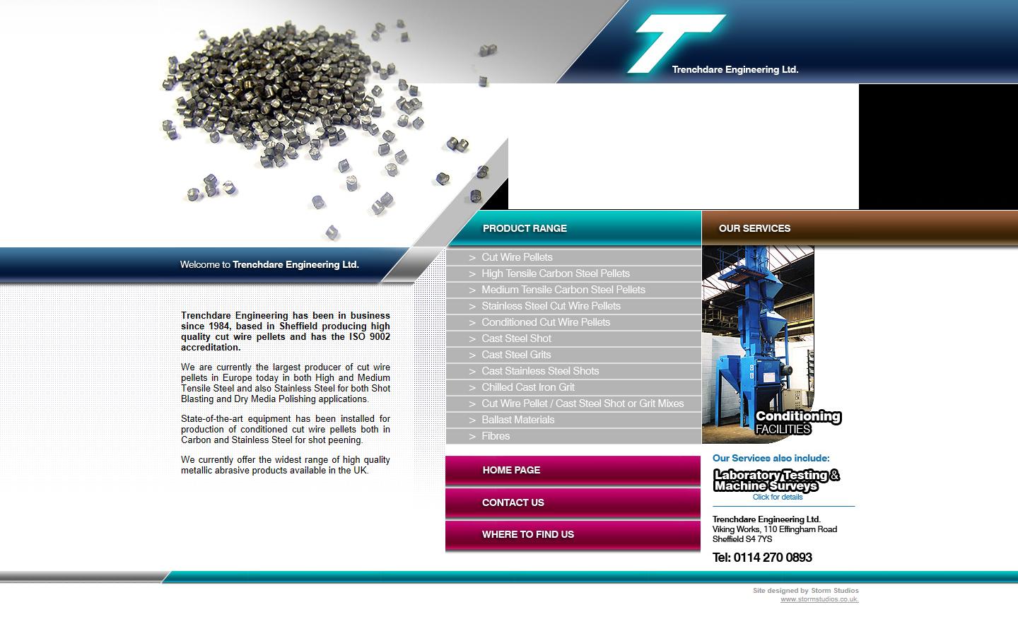 Trenchdare Engineering Ltd Website