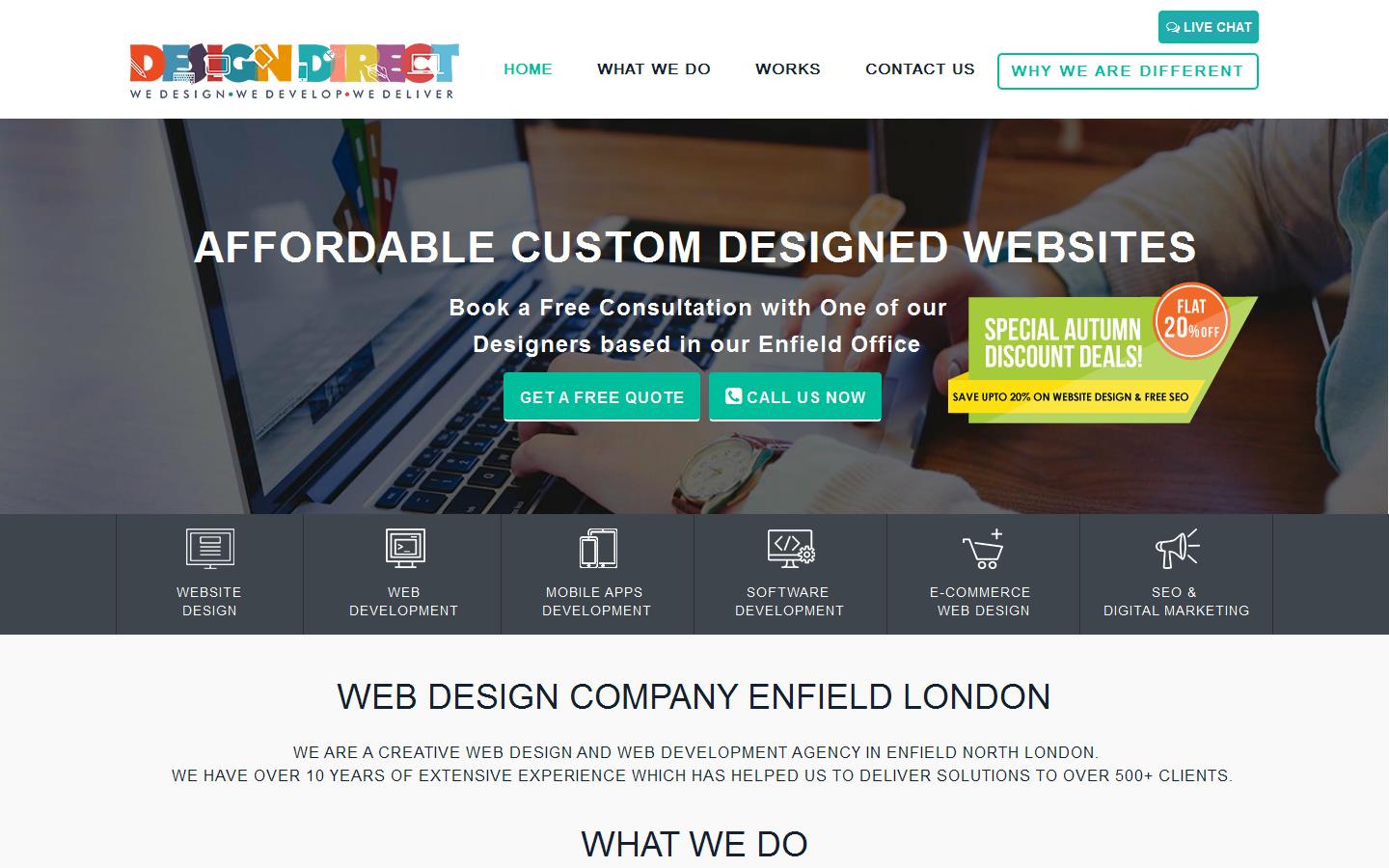 Design Direct UK Website