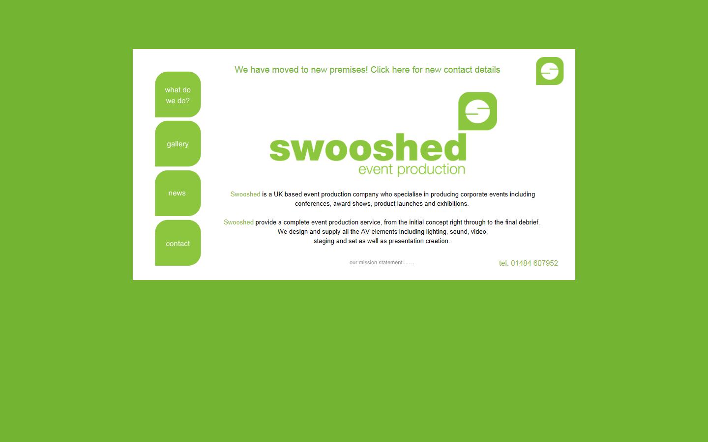 Swooshed Ltd Website