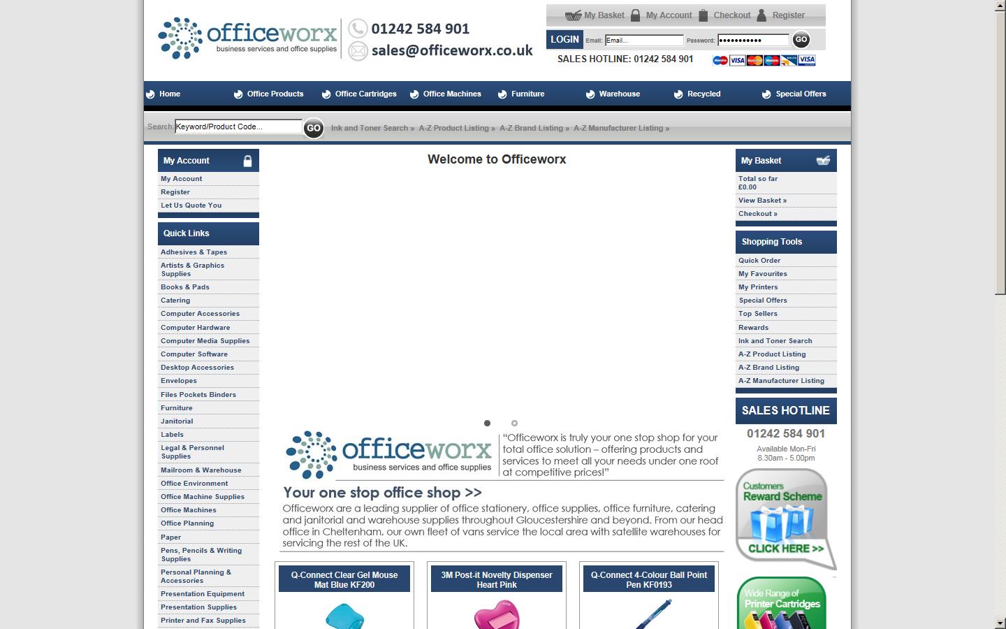Officeworx Ltd Website