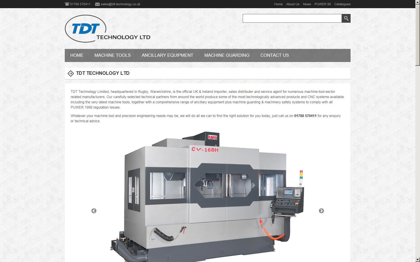 T D T Technology Ltd Website