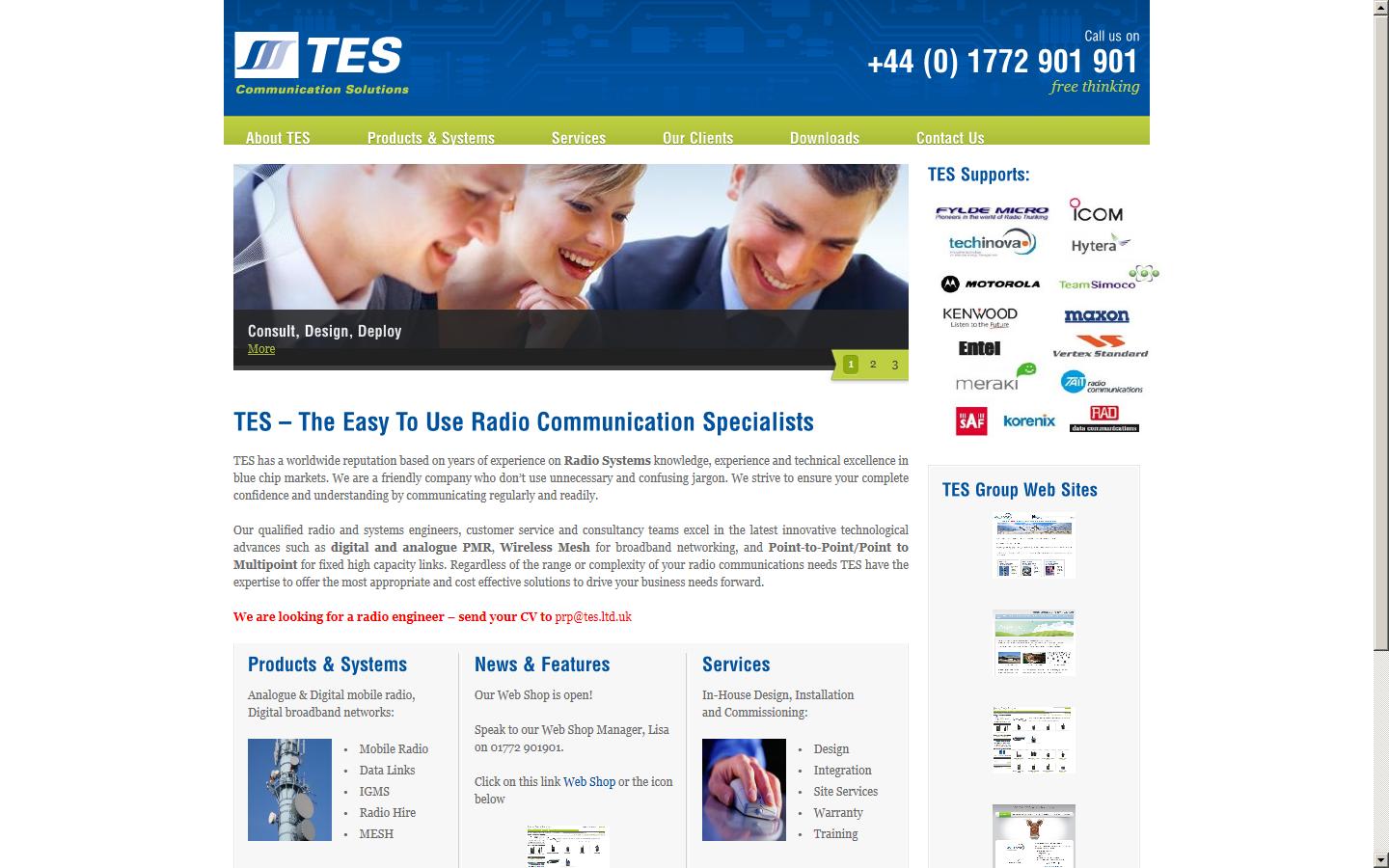 TES Group Website