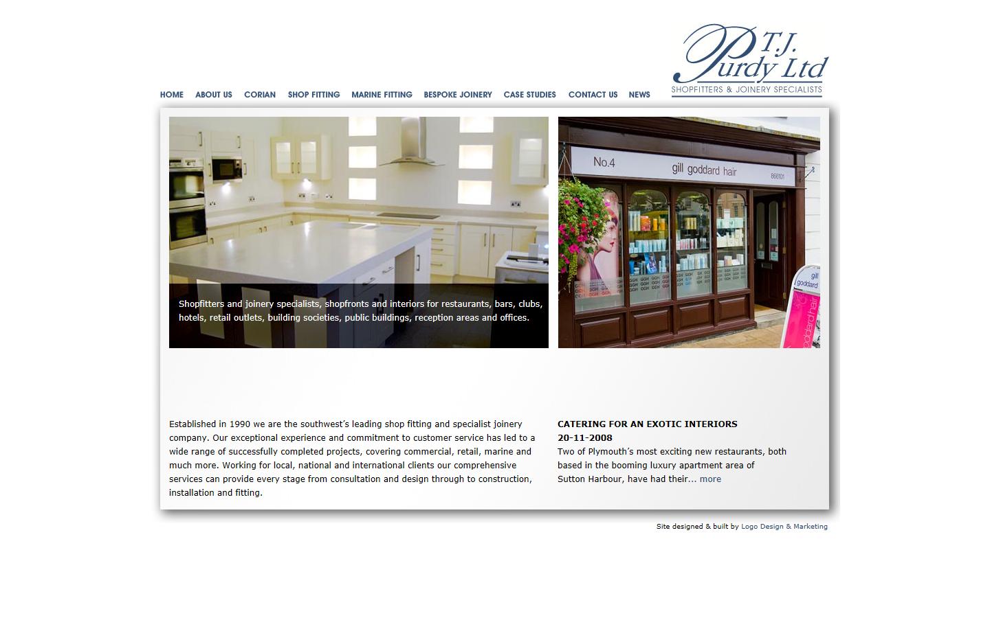 TJ Purdy Ltd Website
