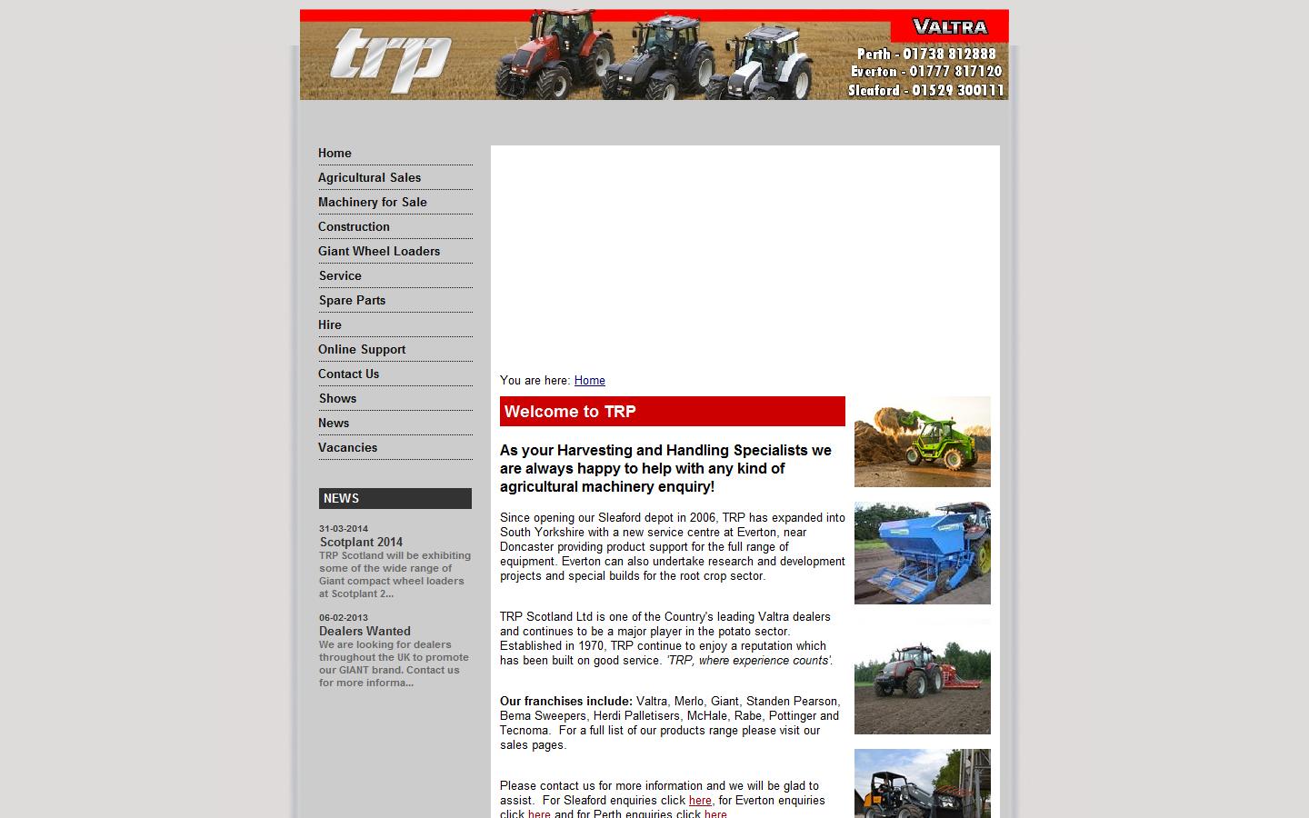 TRP Ltd Website