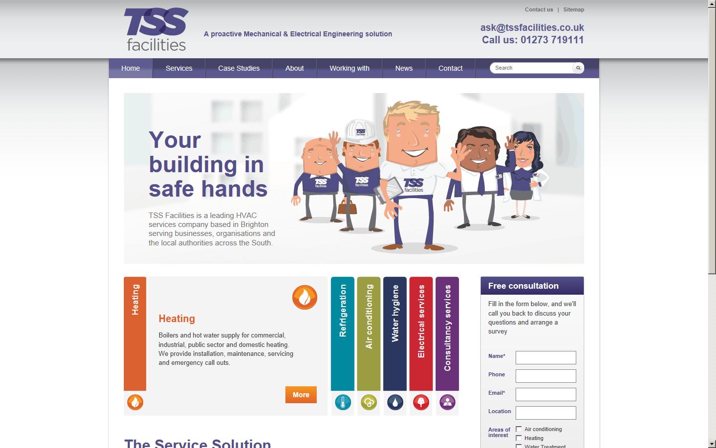 TSS Facilities Ltd Website