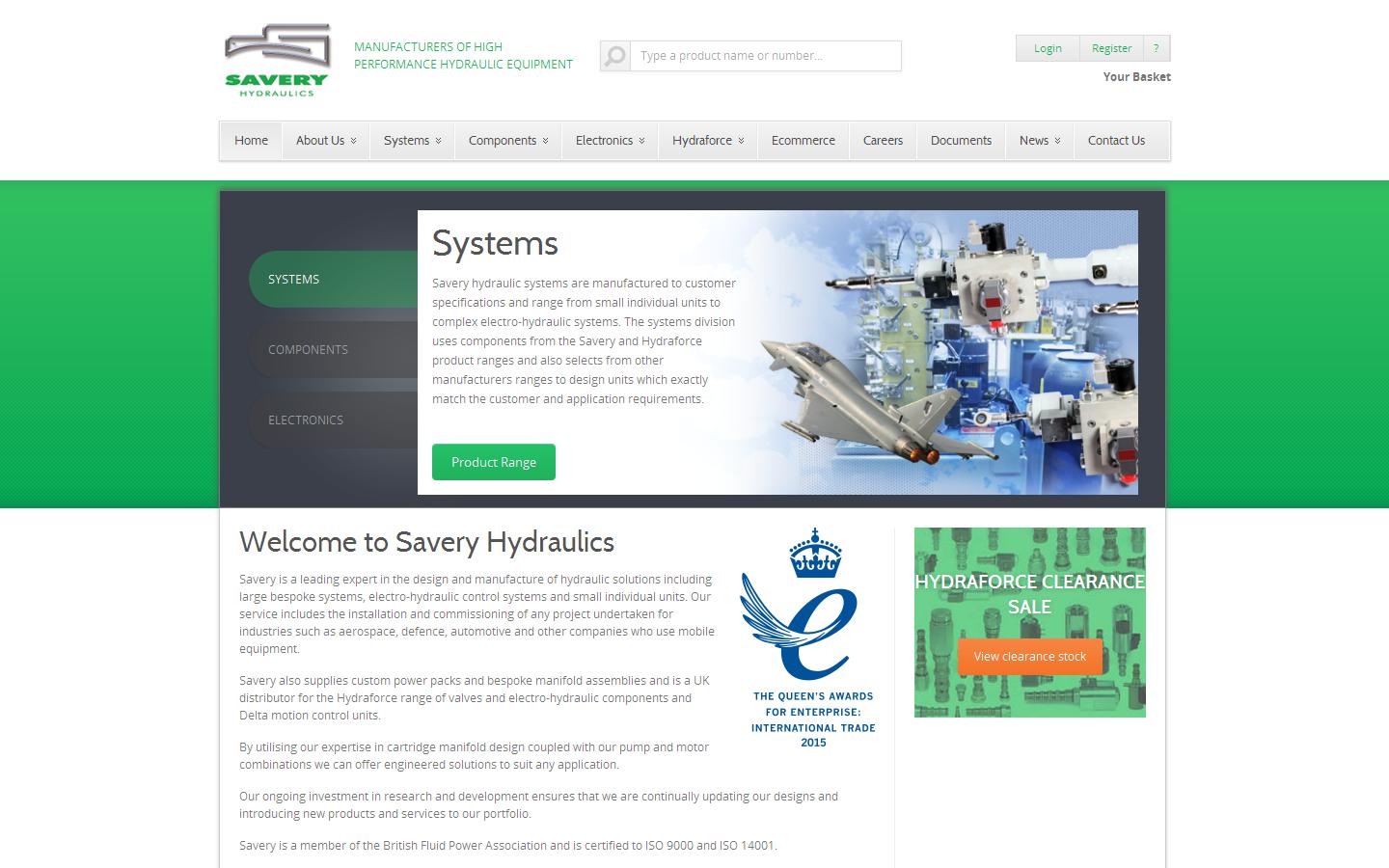 TA Savery & Co Ltd Website