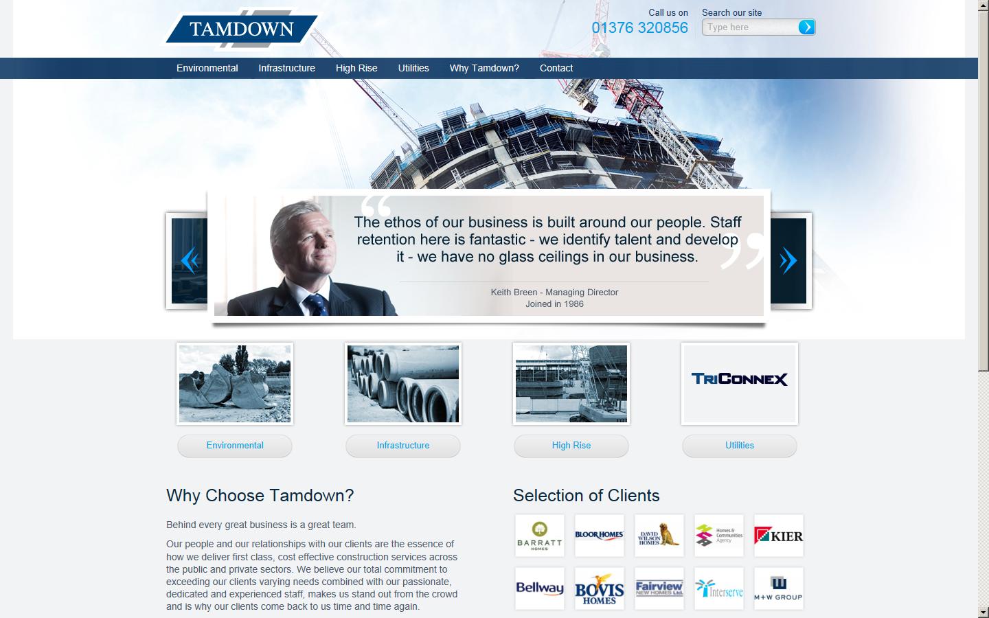Tamdown Group Website