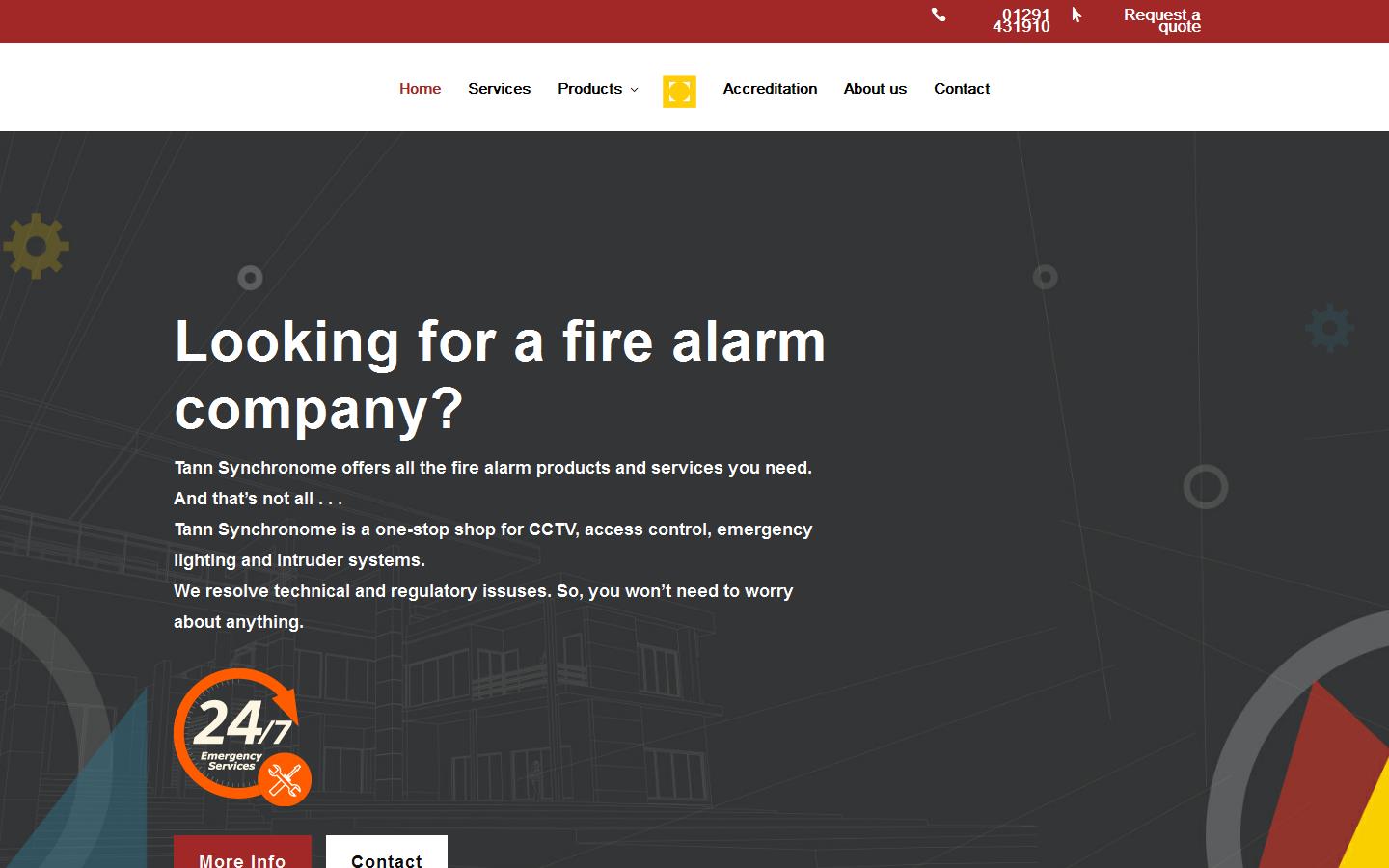 Tann Synchronome Ltd Website