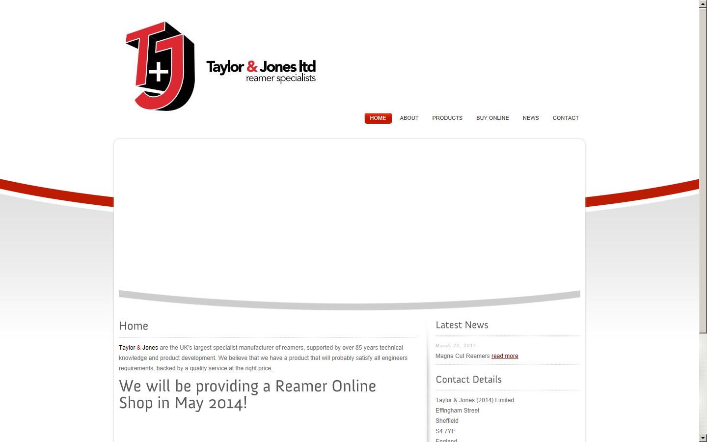 Taylor & Jones Ltd  Website