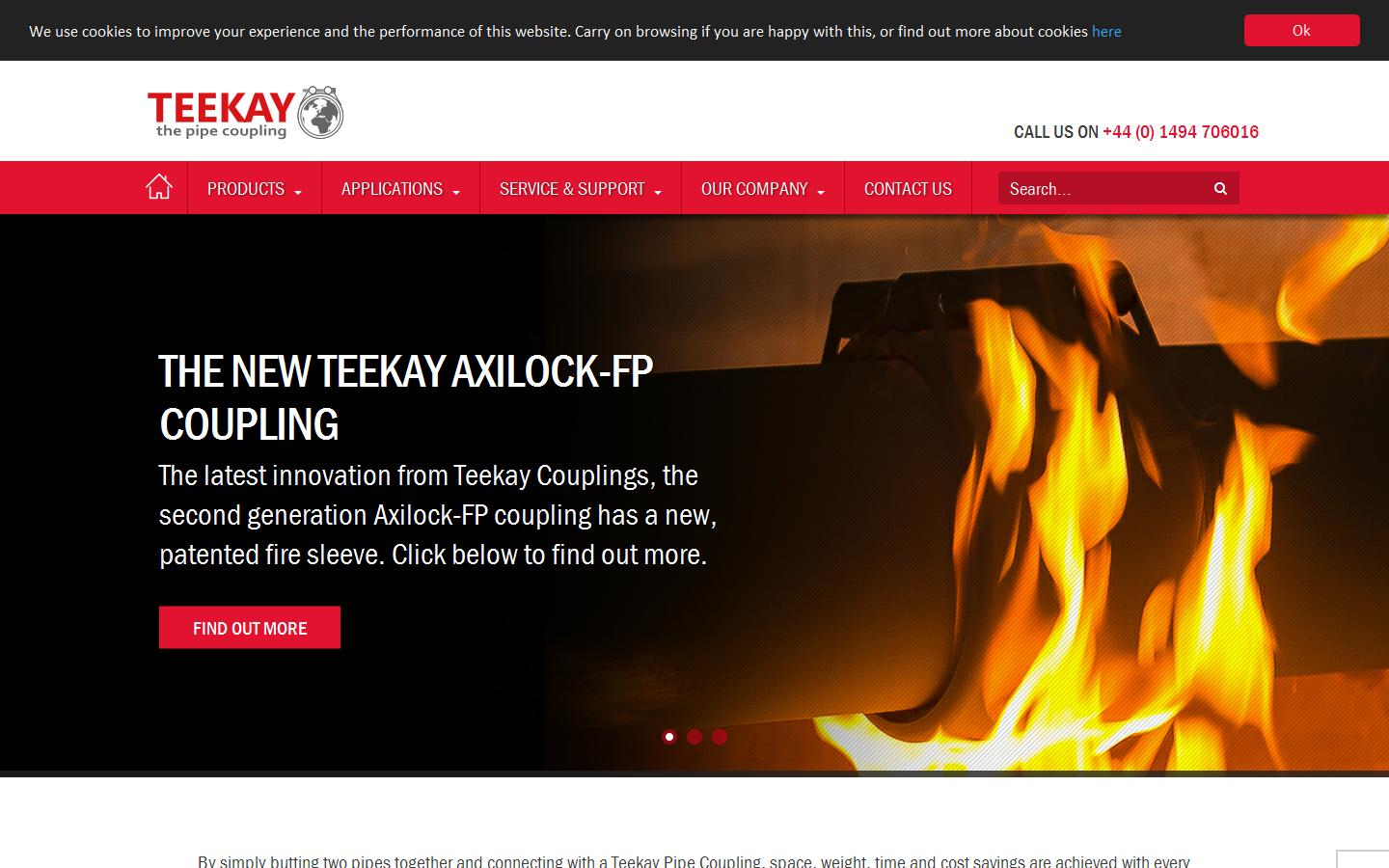 Teekay Couplings Ltd. Website