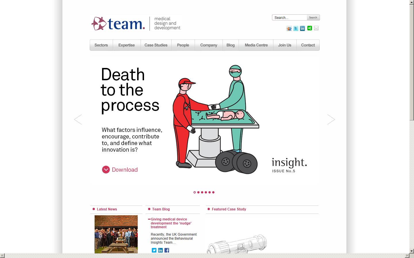 Team Consulting Ltd Website