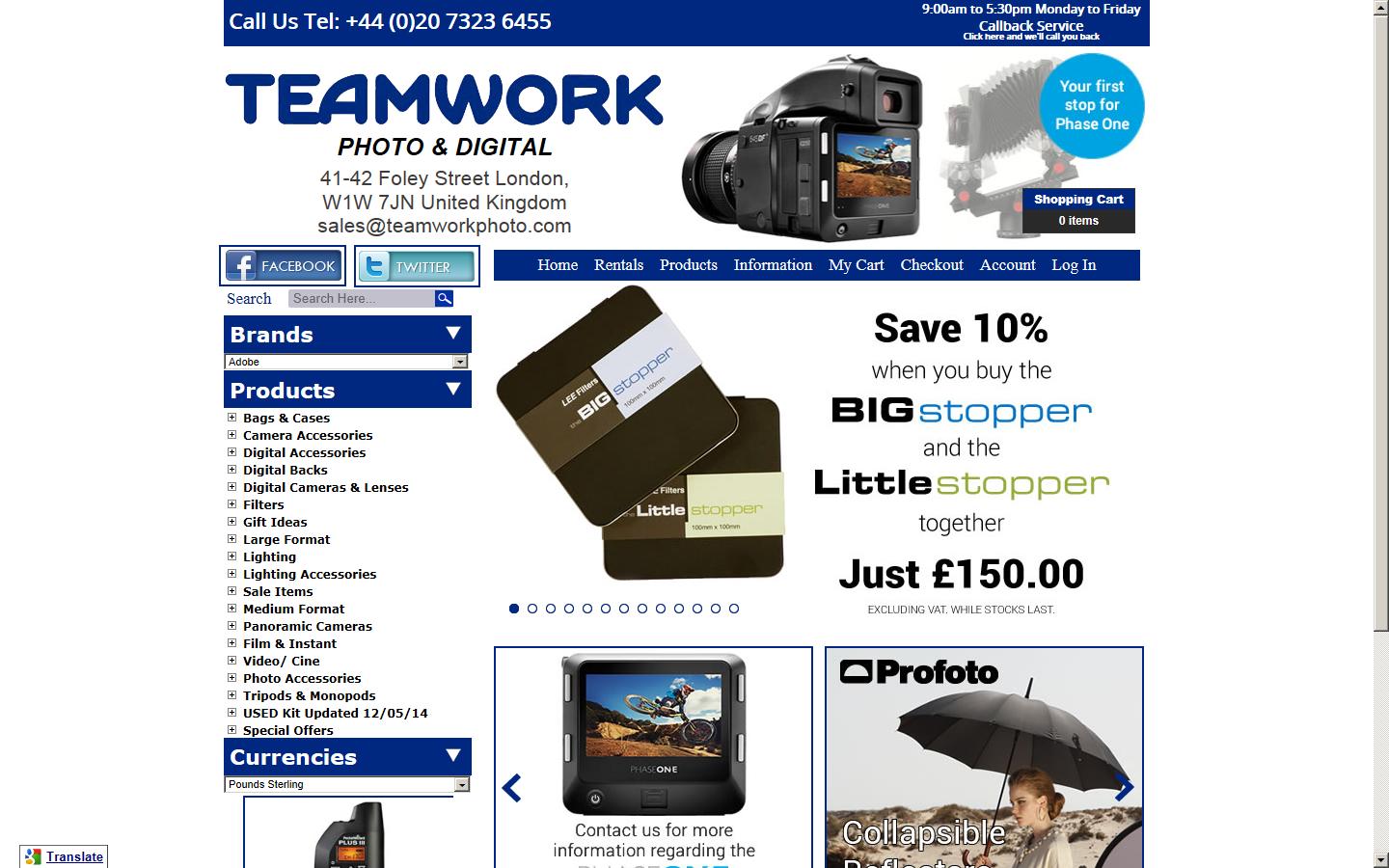 Teamwork Digital Ltd Website