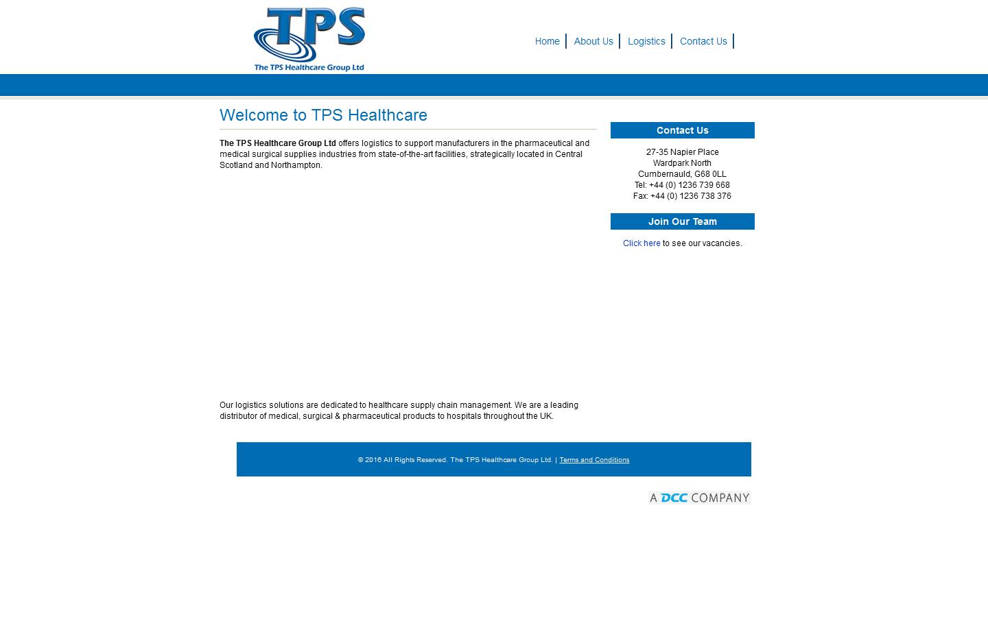 TPS Healthcare Group Ltd Website