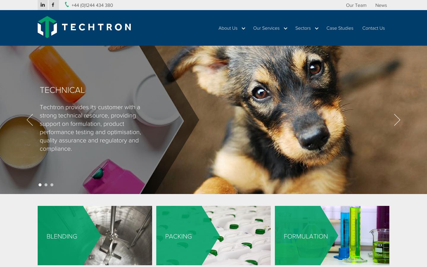 Techtron Website