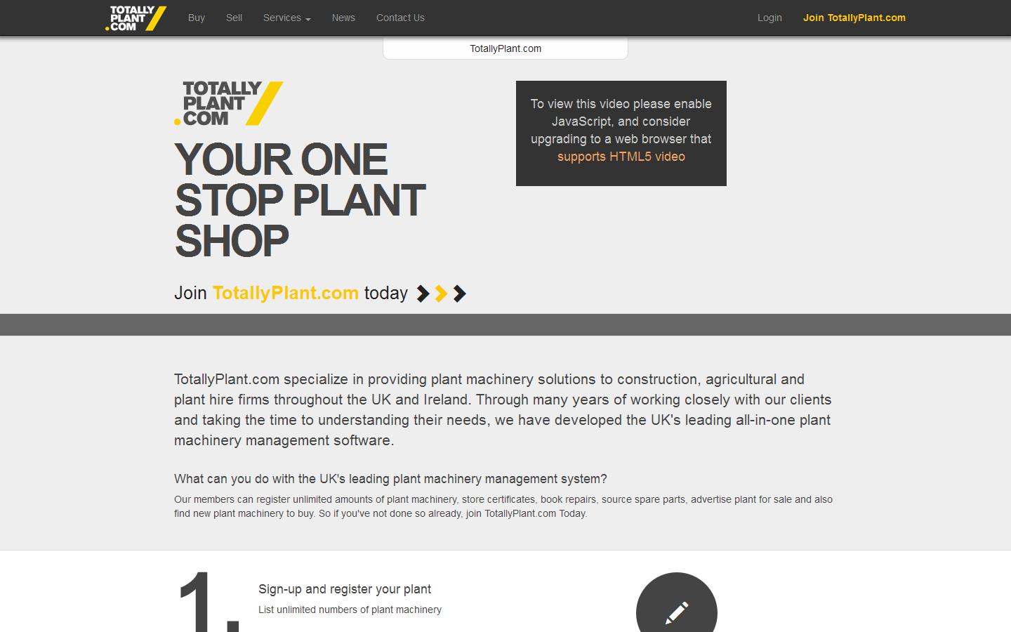Totallyplant.com Website