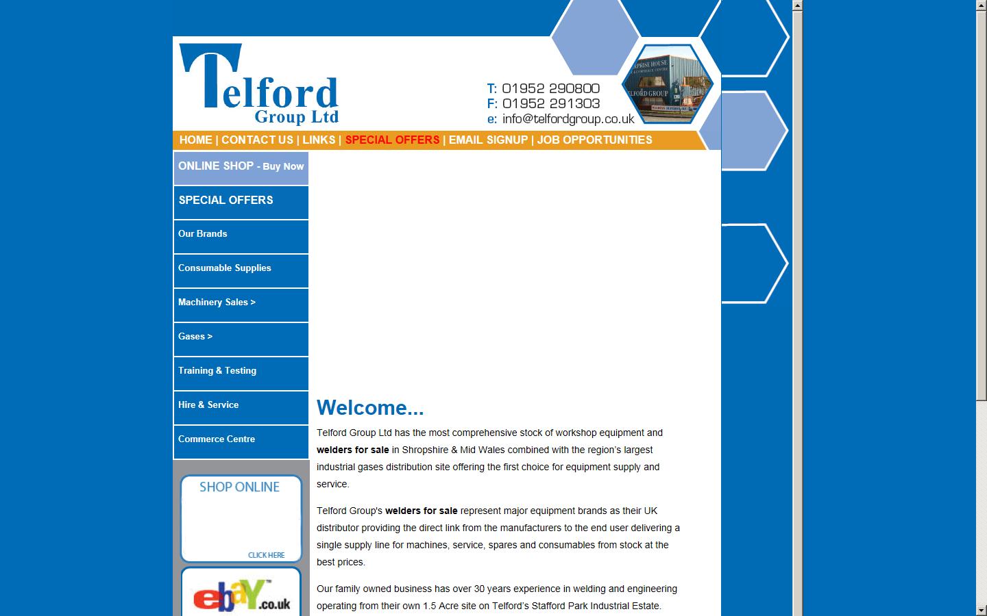 Telford Group Ltd Website