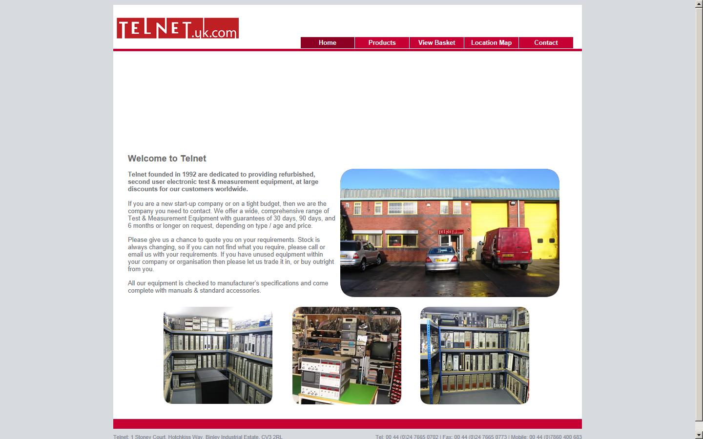 Telnet Website
