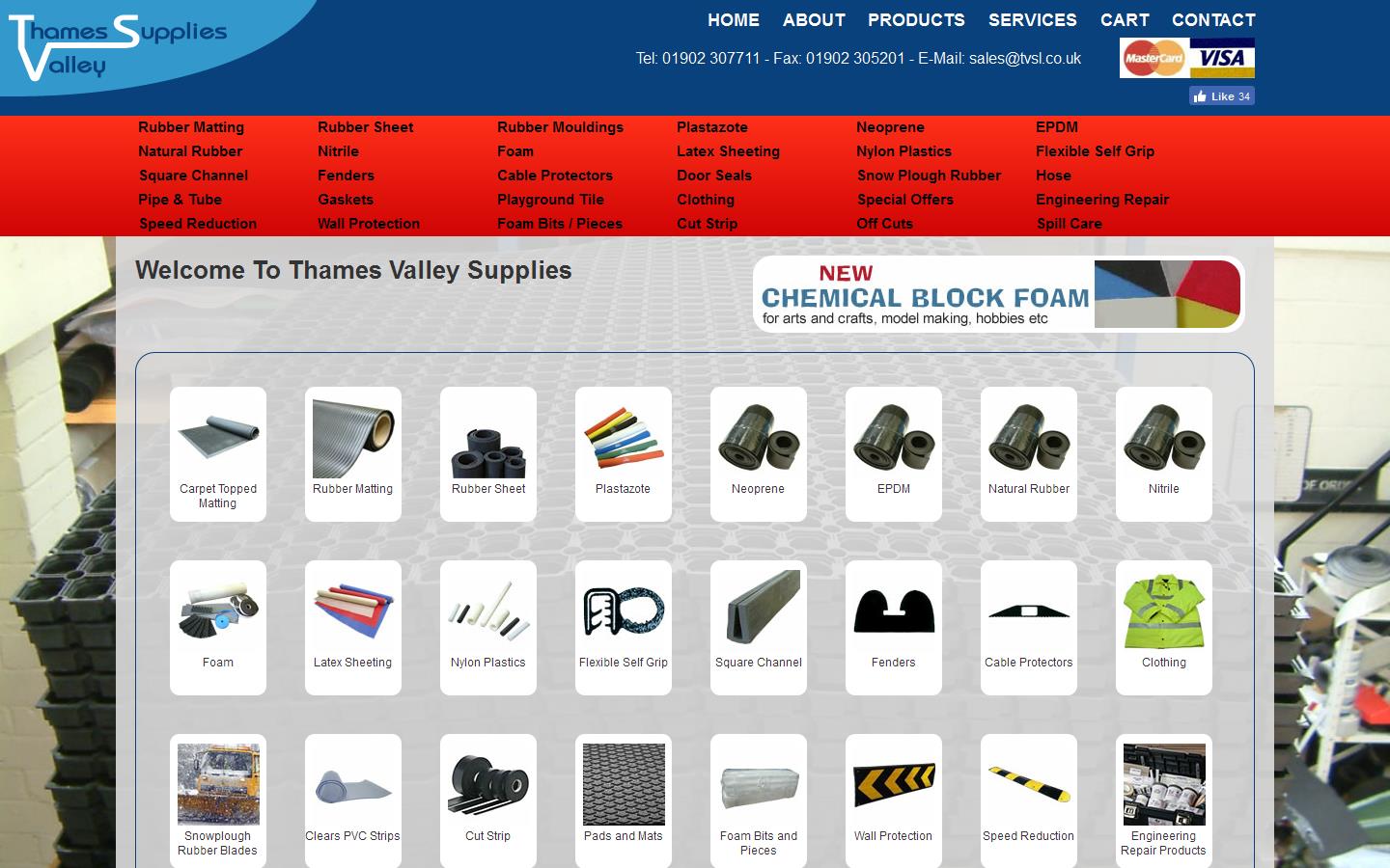 Thames Valley Supplies Ltd Website