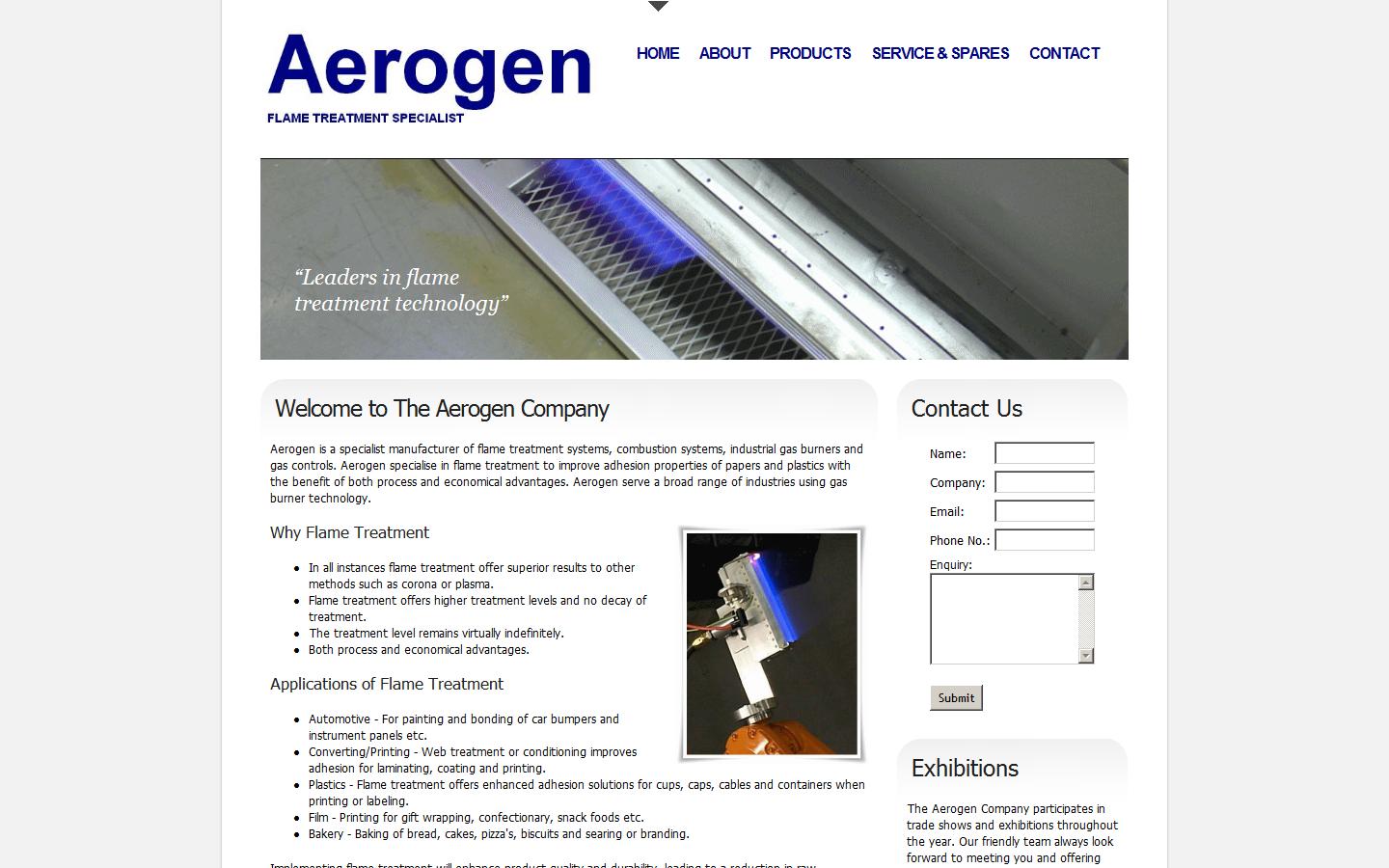 The Aerogen Company Ltd Website