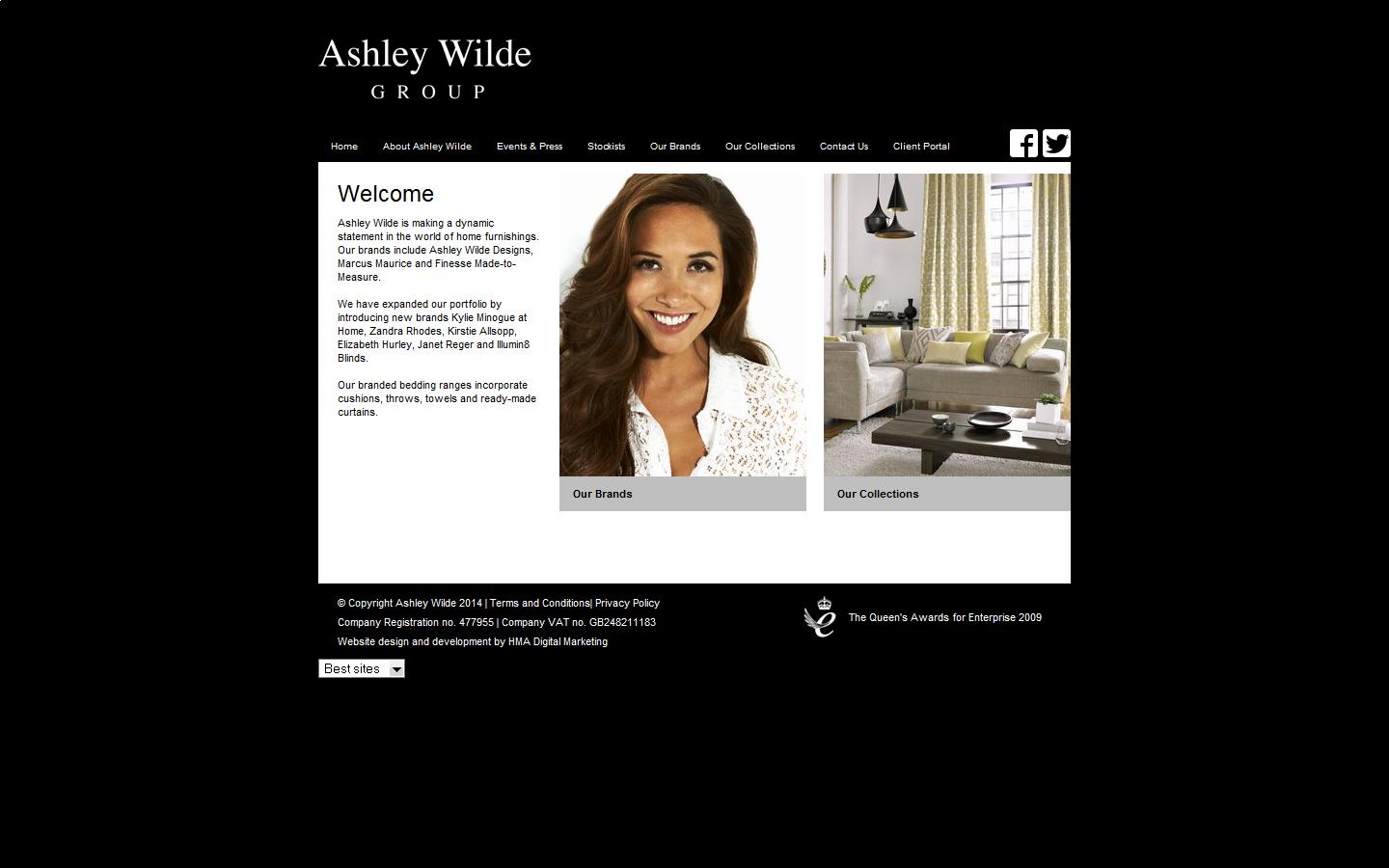 Ashley Wilde Group Website