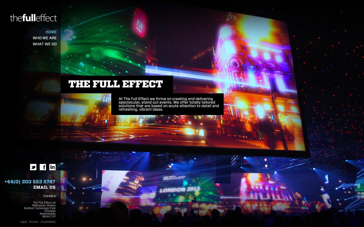 The Full Effect Ltd Website