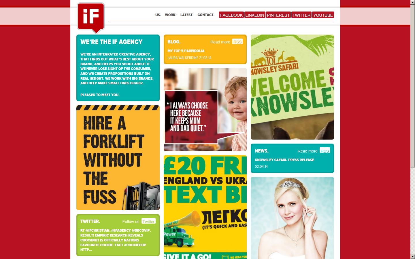 The if agency Website