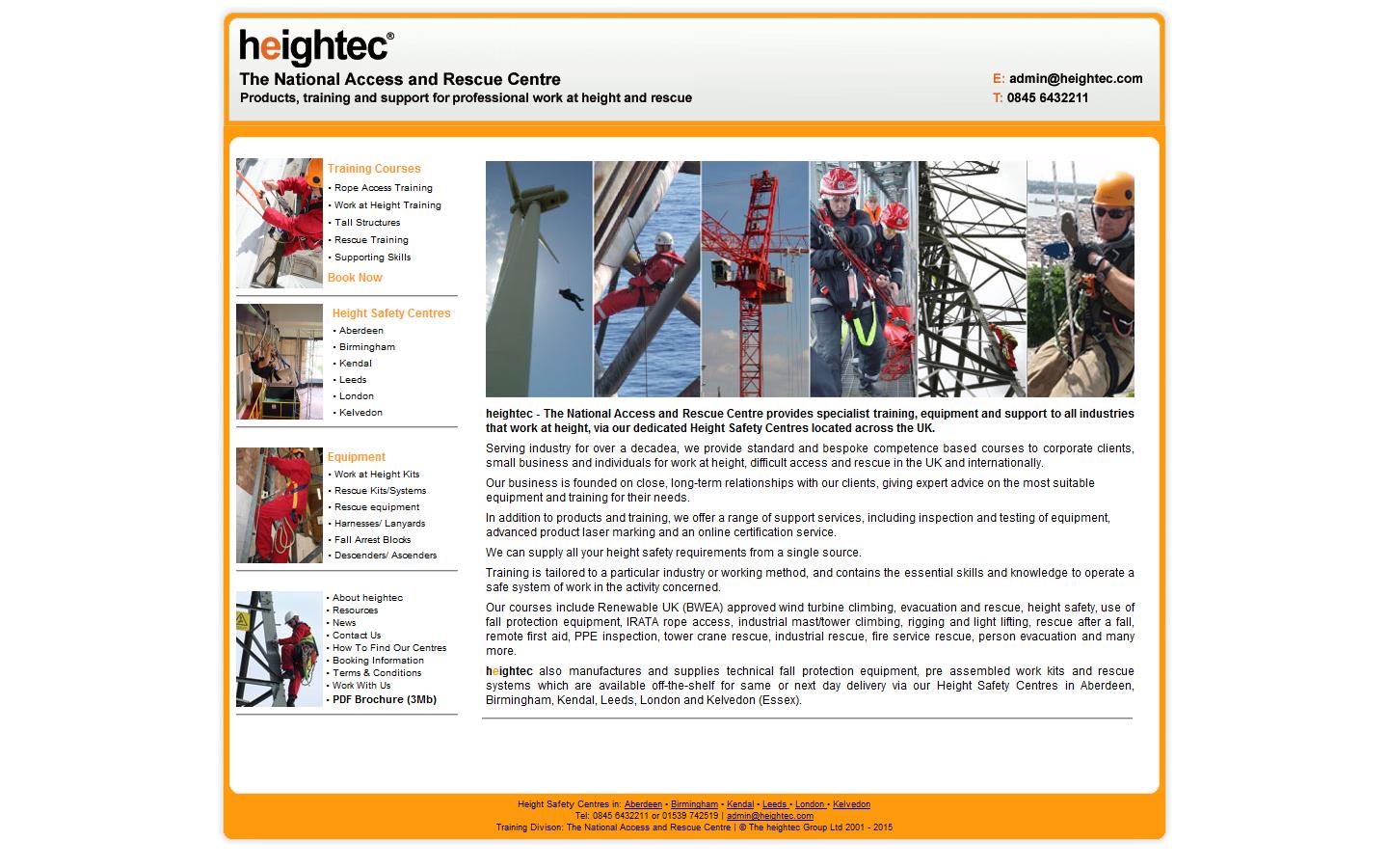 The National Access and Rescue Centre Website
