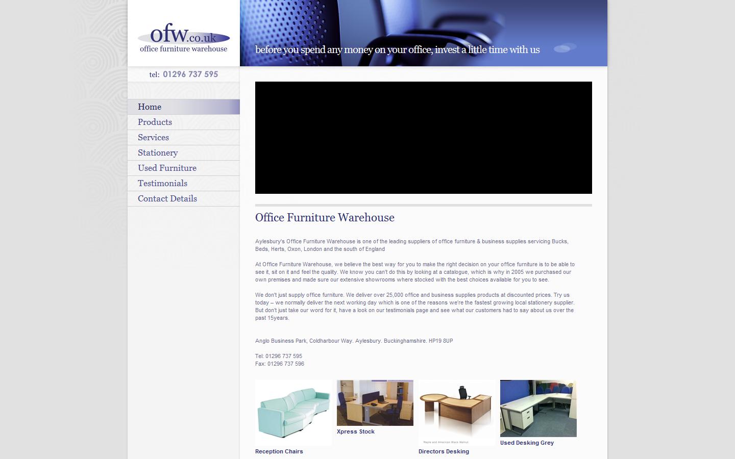 The Office Furniture Warehouse Ltd Website