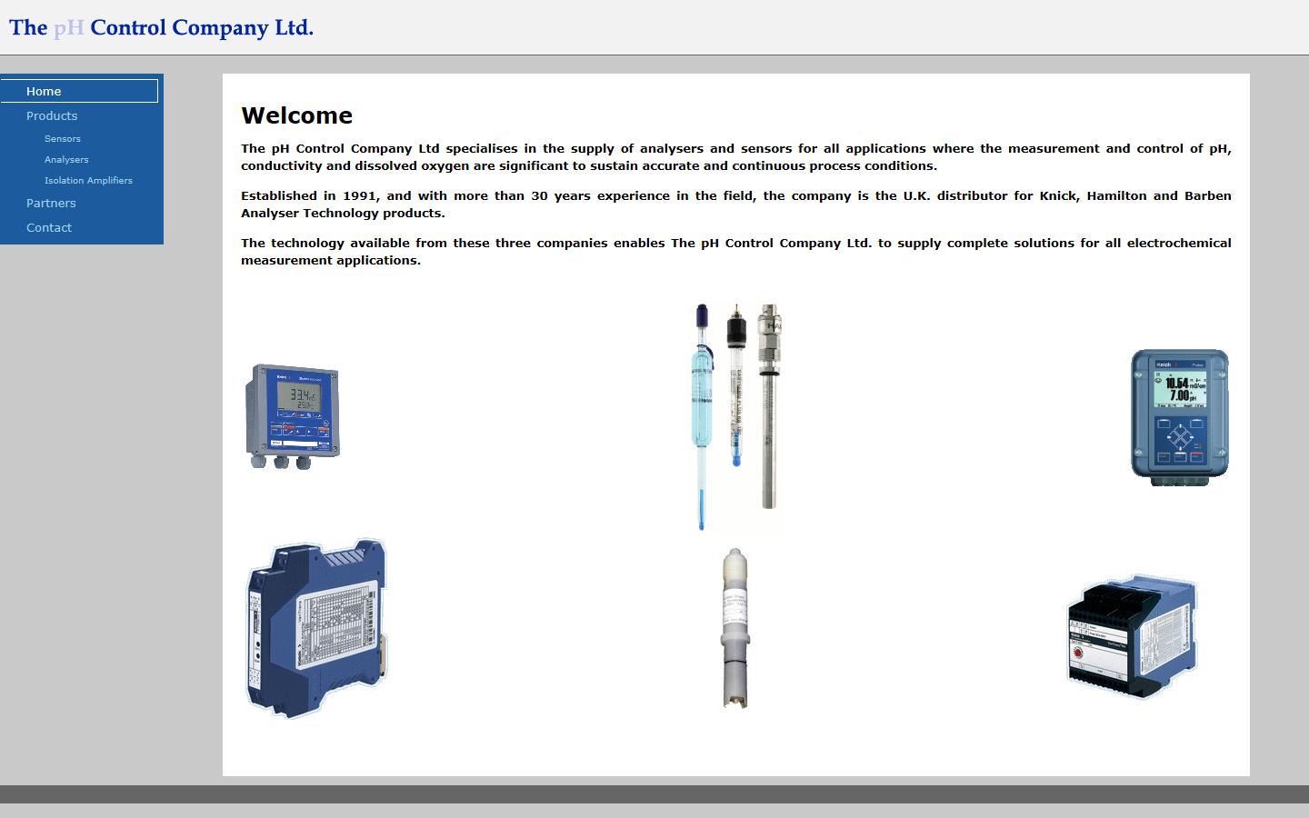 The pH Control Co Website