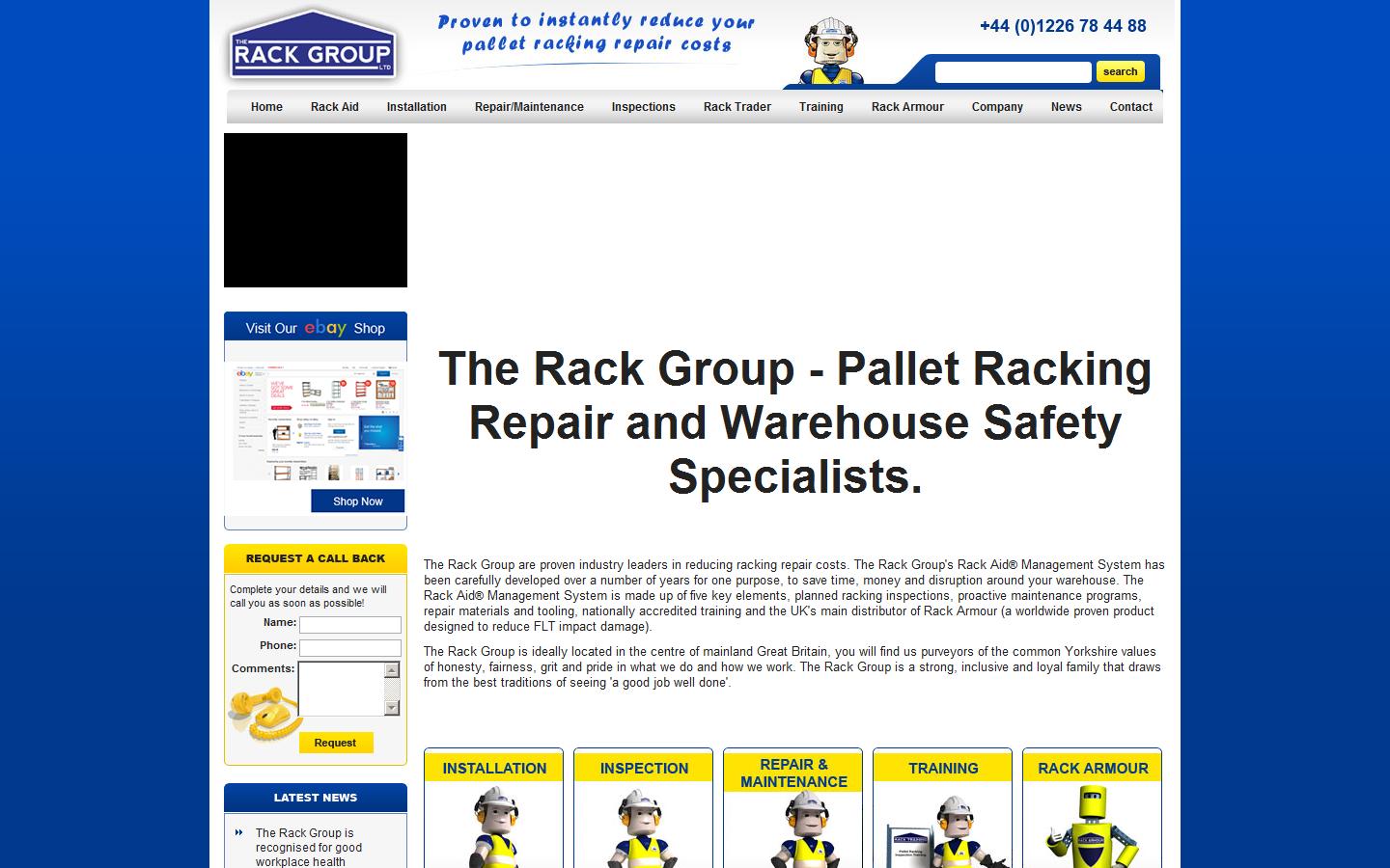 The Rack Group Ltd Website