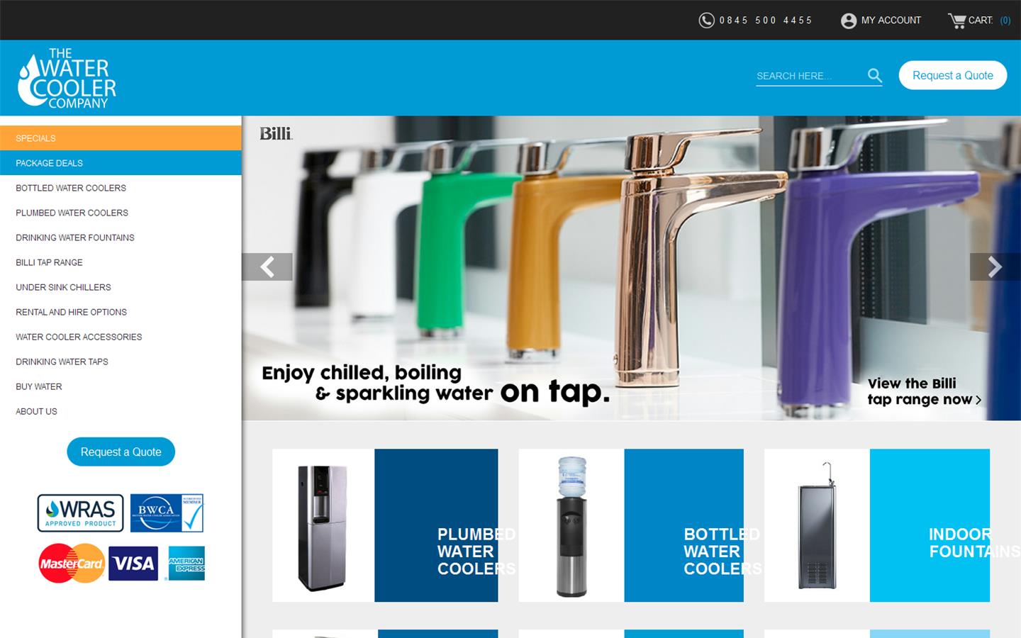 The Water Cooler Company Ltd Website