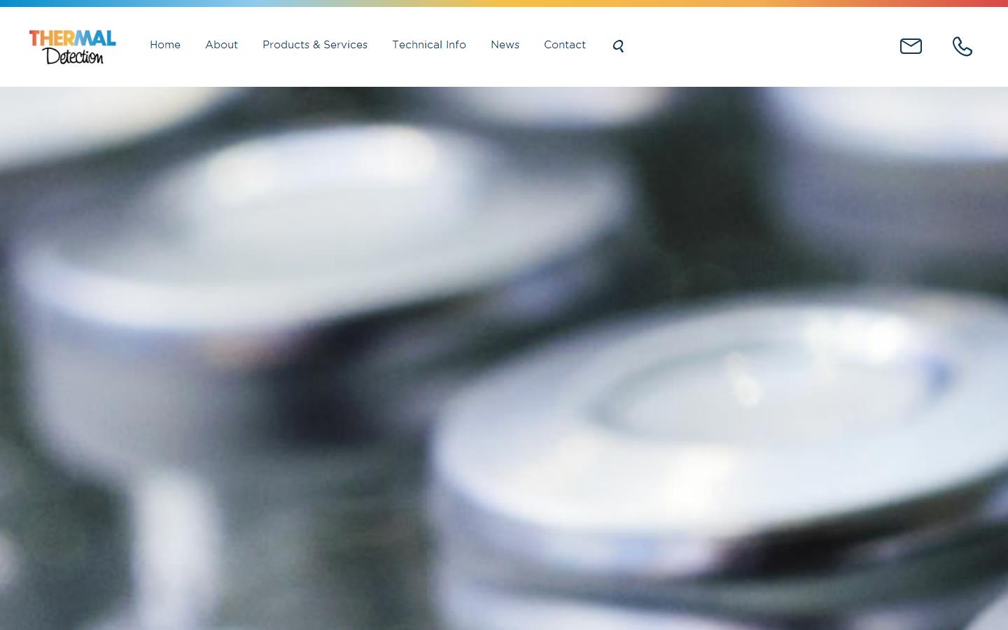 Thermal Detection Ltd  Website