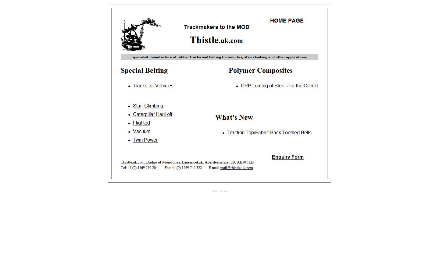 Thistle.uk.com Website