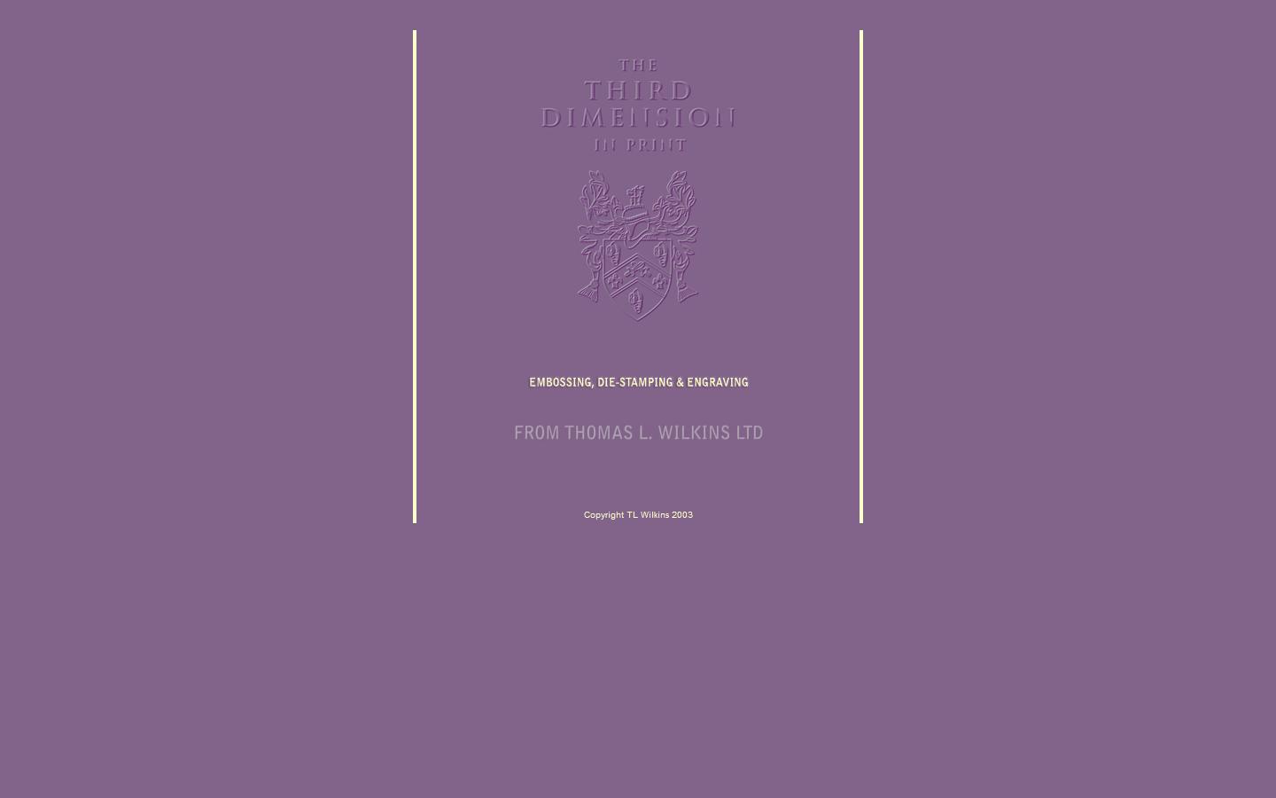 TL Wilkins Website