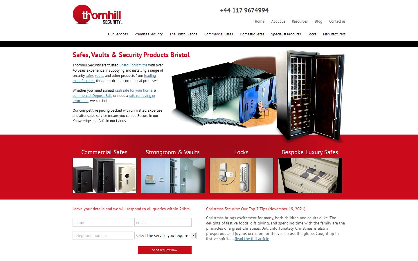 Thornhill Security Website