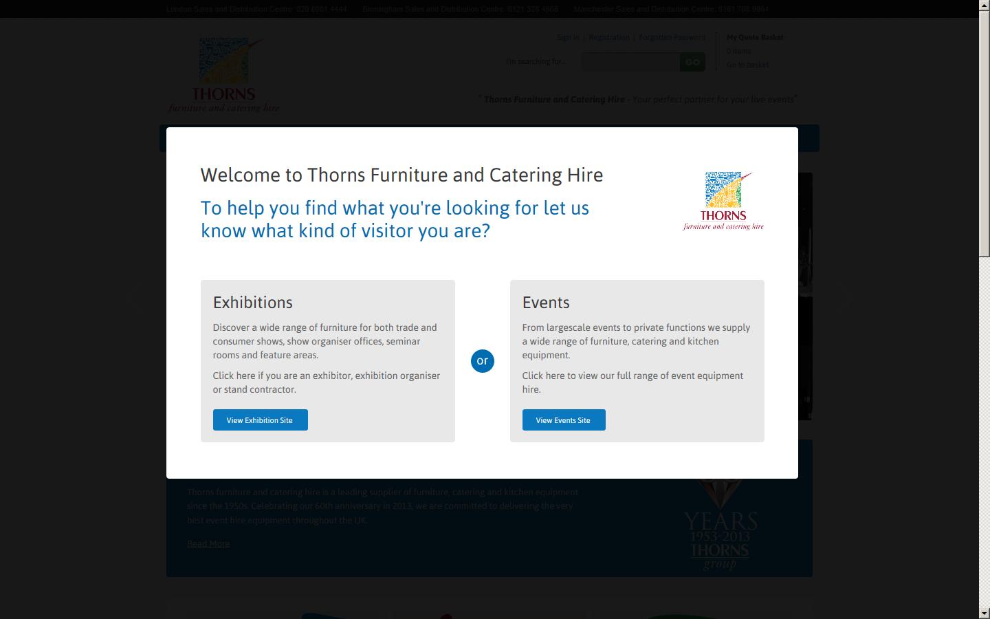 Thorns Group Website