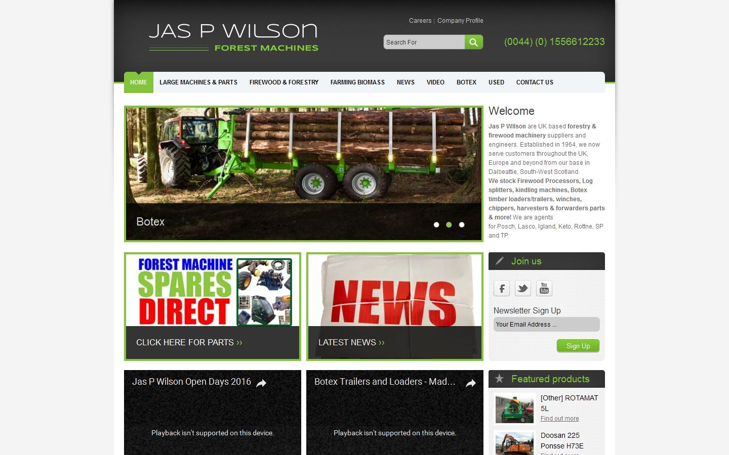 Jas P Wilson Website