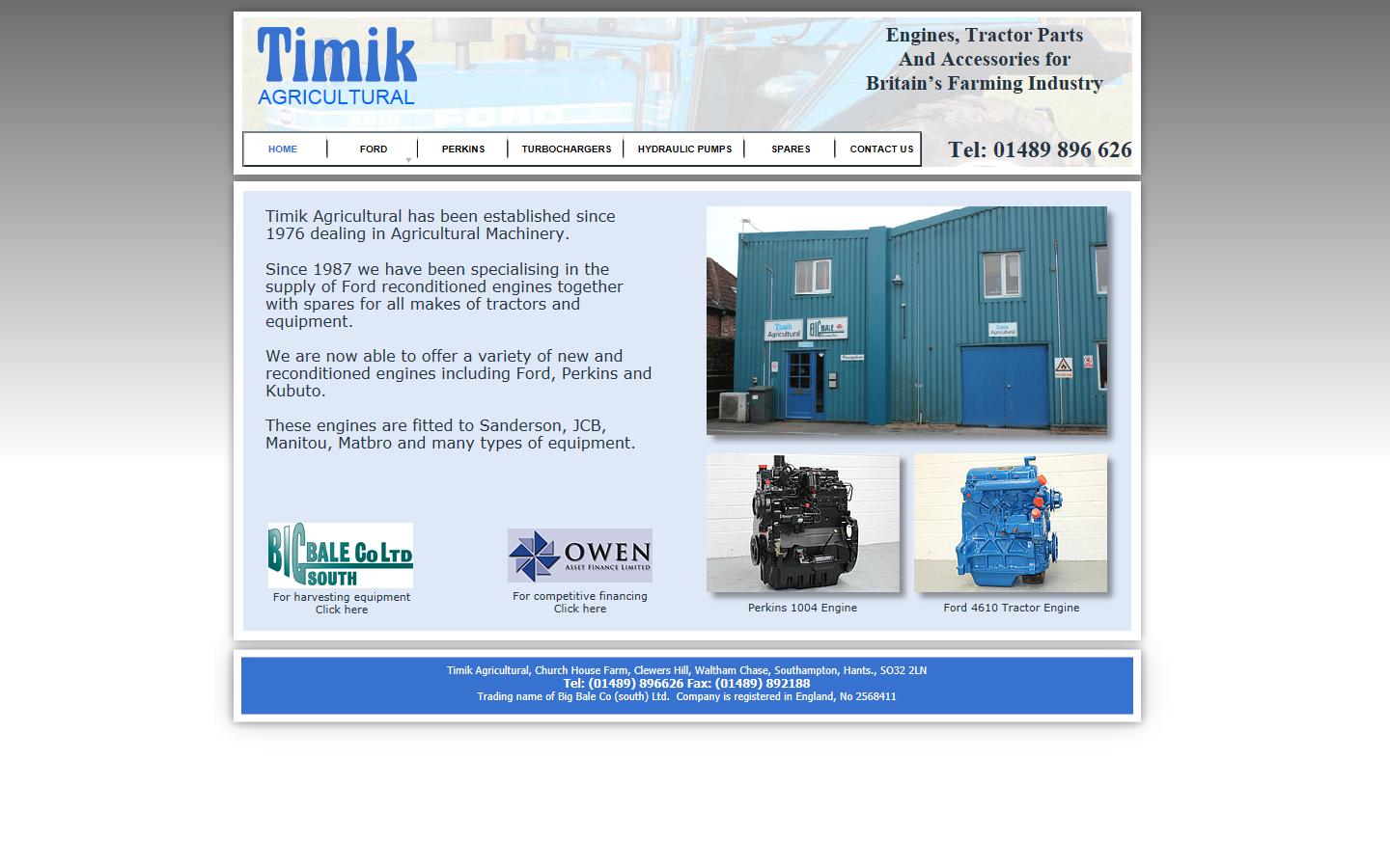 Timik Agricultural Website