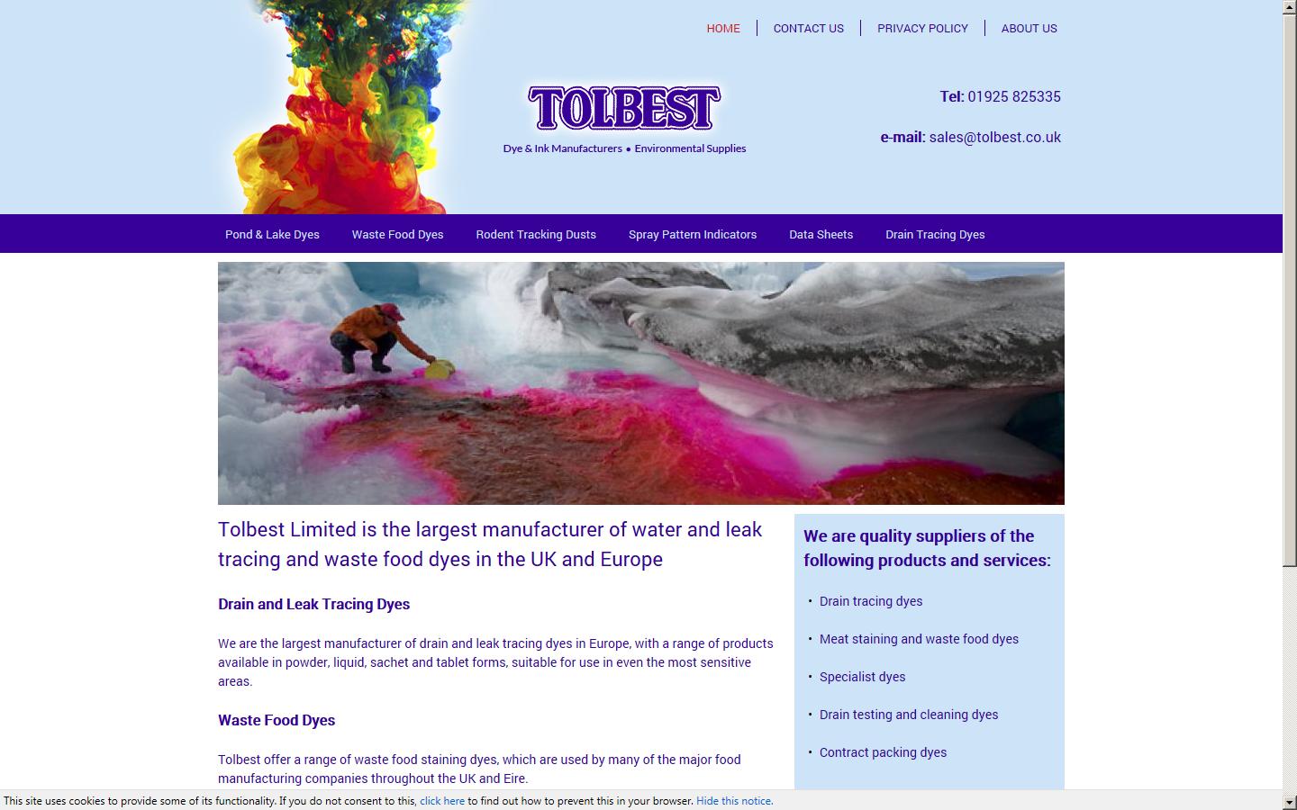 Tolbest Ltd Website
