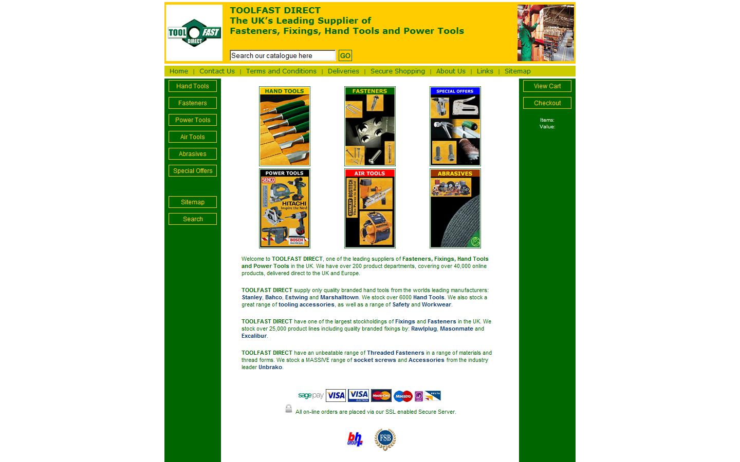 Toolfast Direct Website