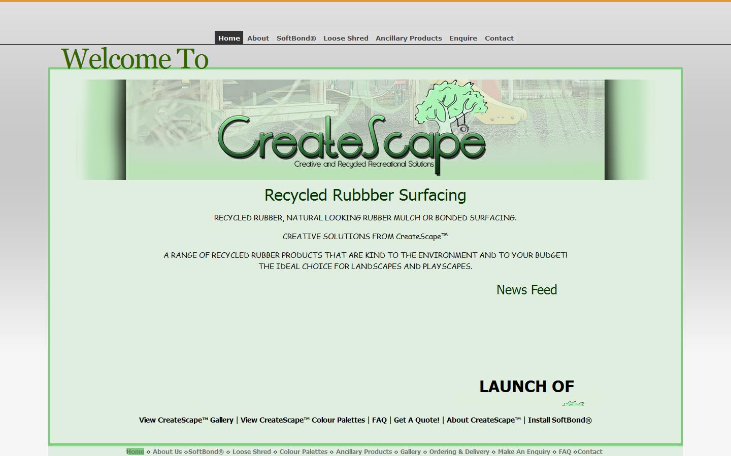 Create Scape Ltd Website