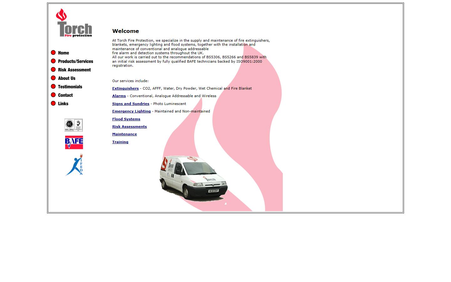 Torchfire Protection Website