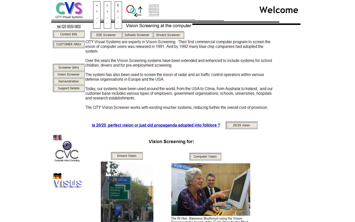 CITY Visual Systems Website