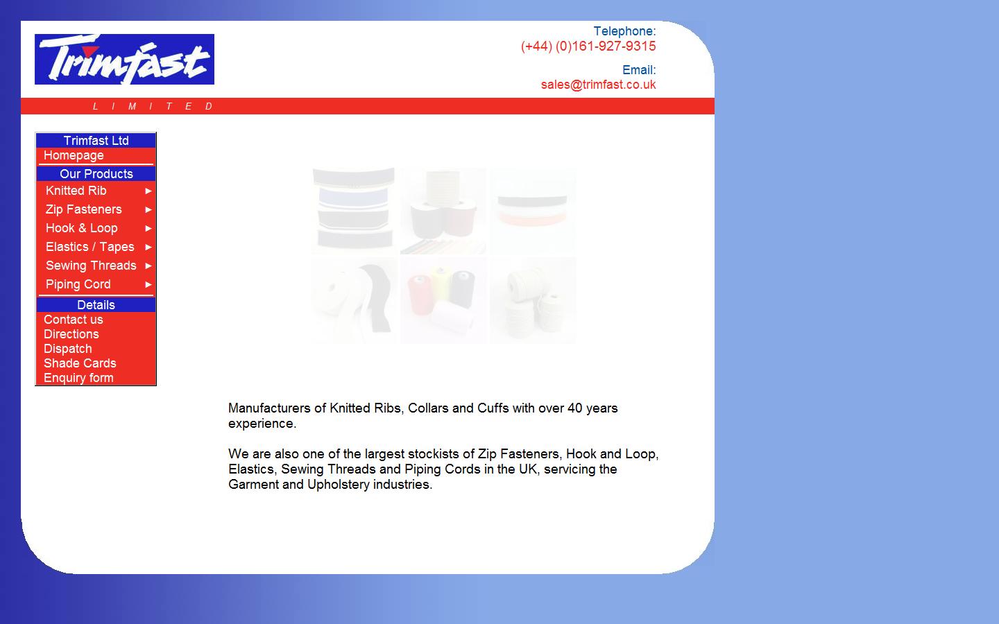 Trimfast Ltd Website