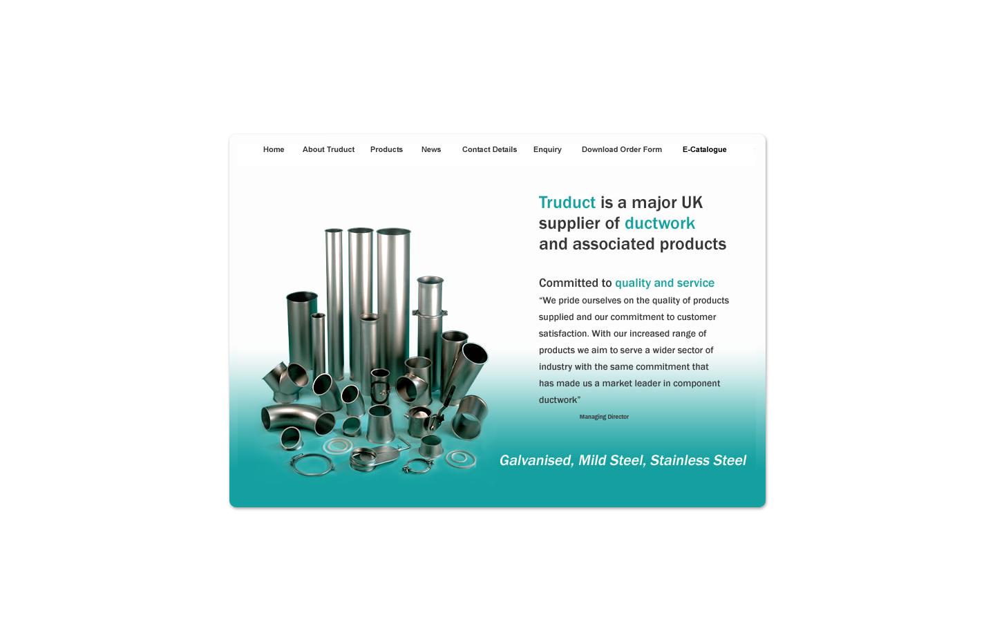 Truduct Products Ltd Website