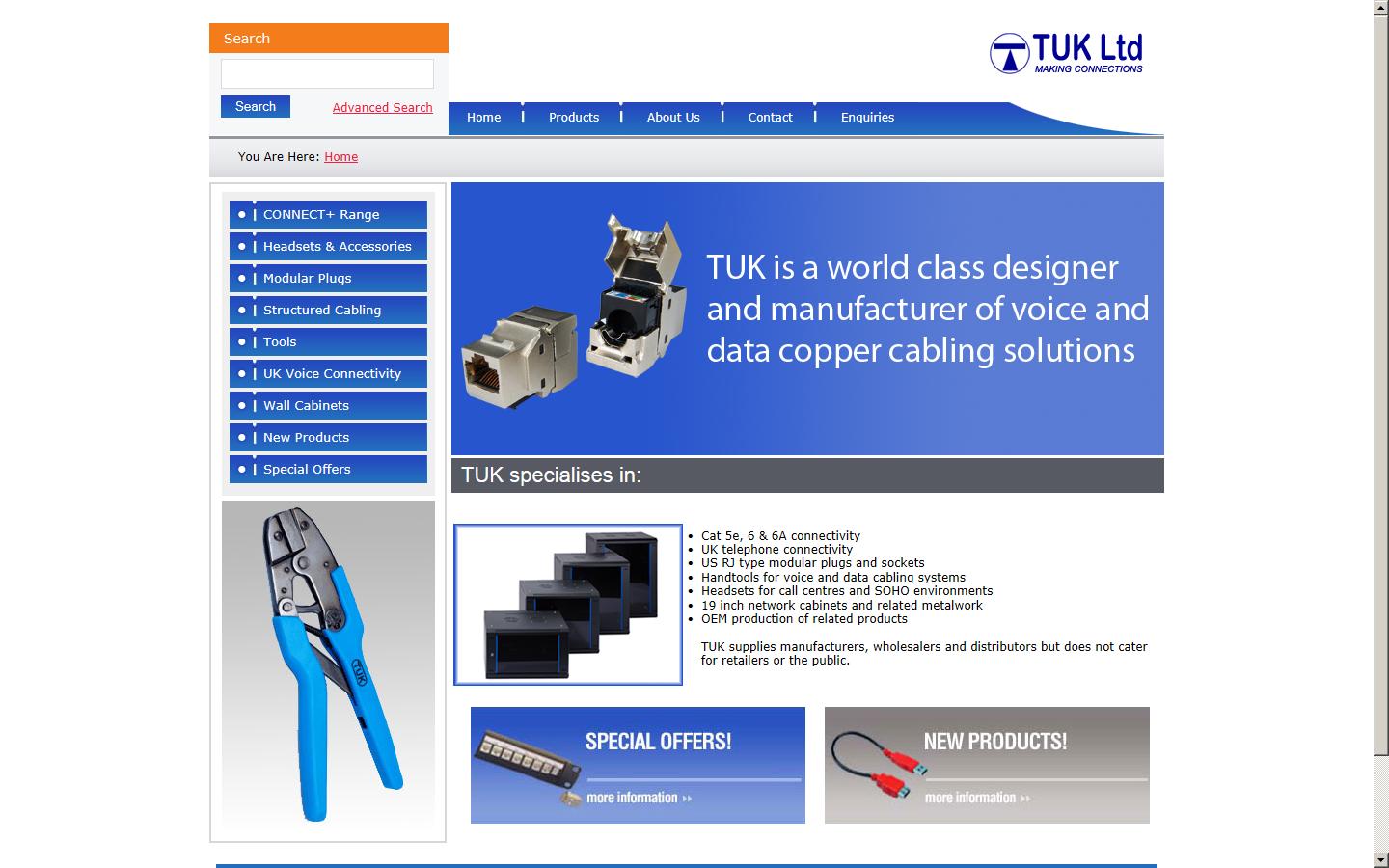 TUK Ltd Website
