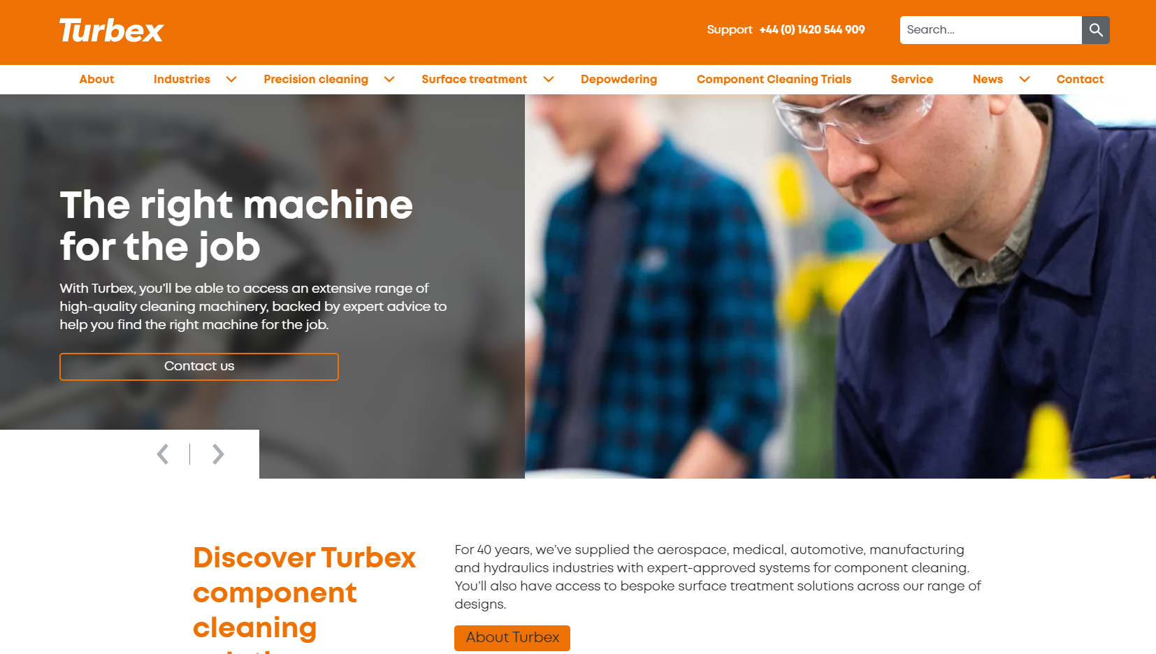 Turbex Ltd Website