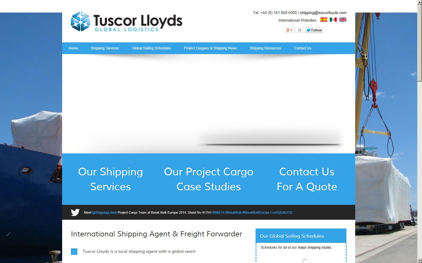 Tuscor Lloyds UK Ltd Website