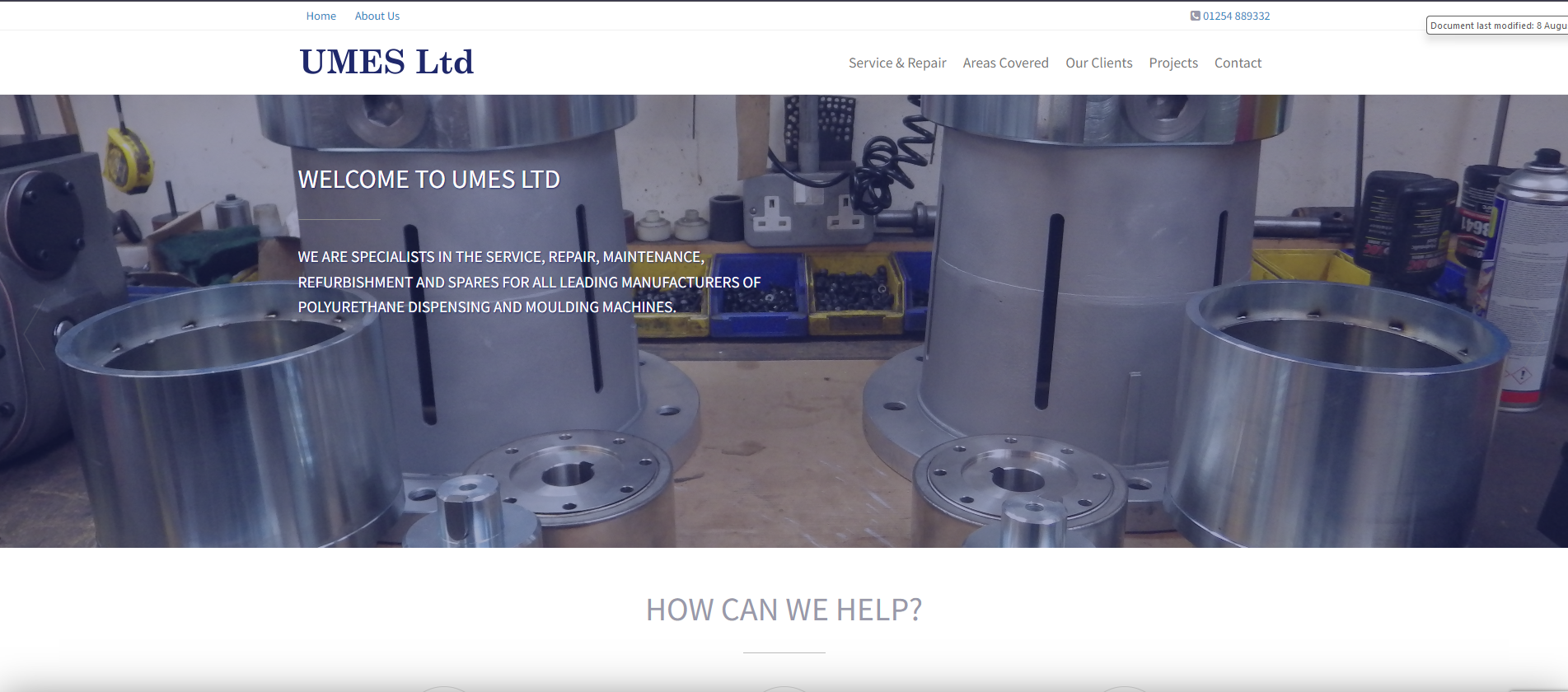 UMES Ltd Website
