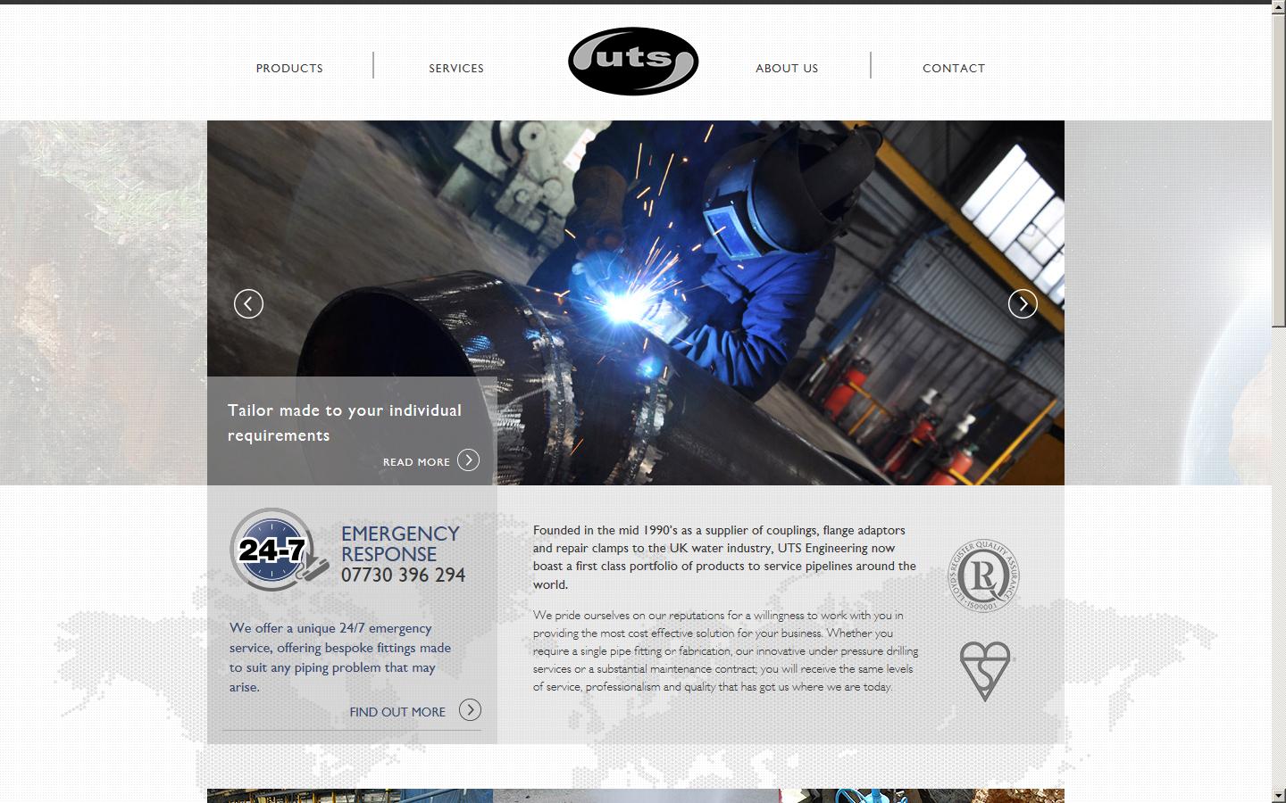 UTS Engineering Ltd Website